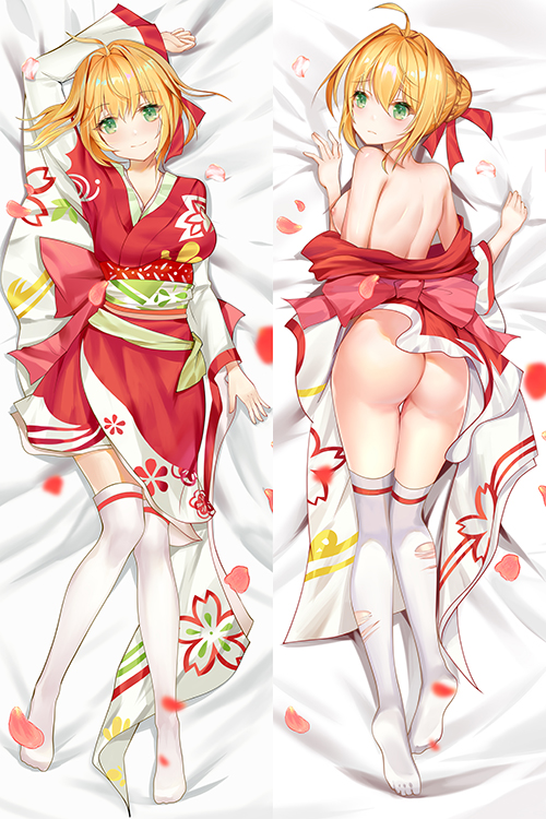 Fate Grand Order Saber Nero Anime Dakimakura Japanese Love Body PillowCases