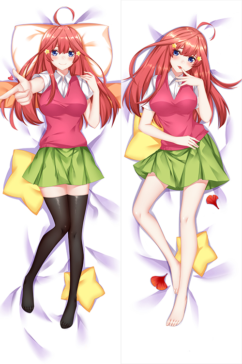 Toubun no Hanayome Itsuki Nakano Anime Dakimakura Japanese Love Body Pillow Cover Toubun no Hanayome Itsuki Nakano Anime Dakimakura Japanese Love Body Pillow Cover