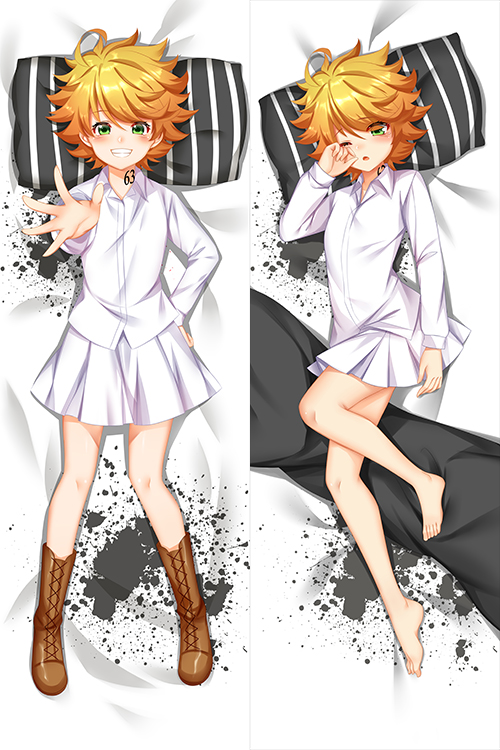 The Promised Neverland Emma Anime Dakimakura Japanese Love Body Pillow Cover