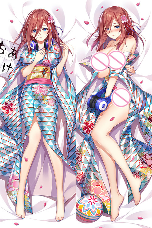 Miku Nakano - The Quintessential Quintuplets Anime Dakimakura Japanese Love Body Pillow Cover