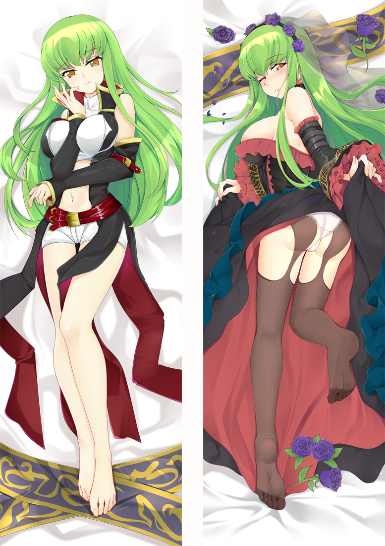 Code Geass CC Anime Dakimakura Japanese Love Body Pillow Cover