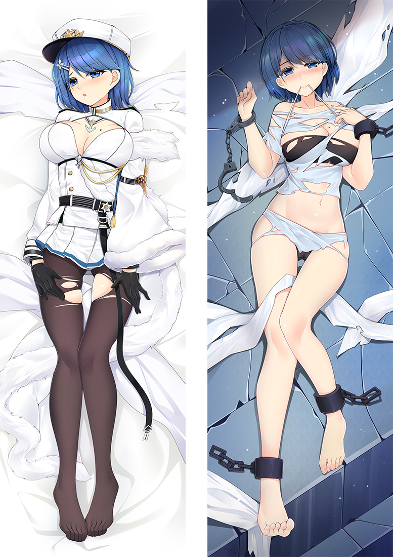 Azur Lane Chapayev-class Anime Dakimakura Japanese Love Body Pillow Cover