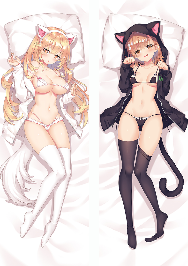 A Certain Scientific Railgun Mikoto Misaka Shokuhou Misaki Anime Dakimakura Japanese Love Body Pillow Cover