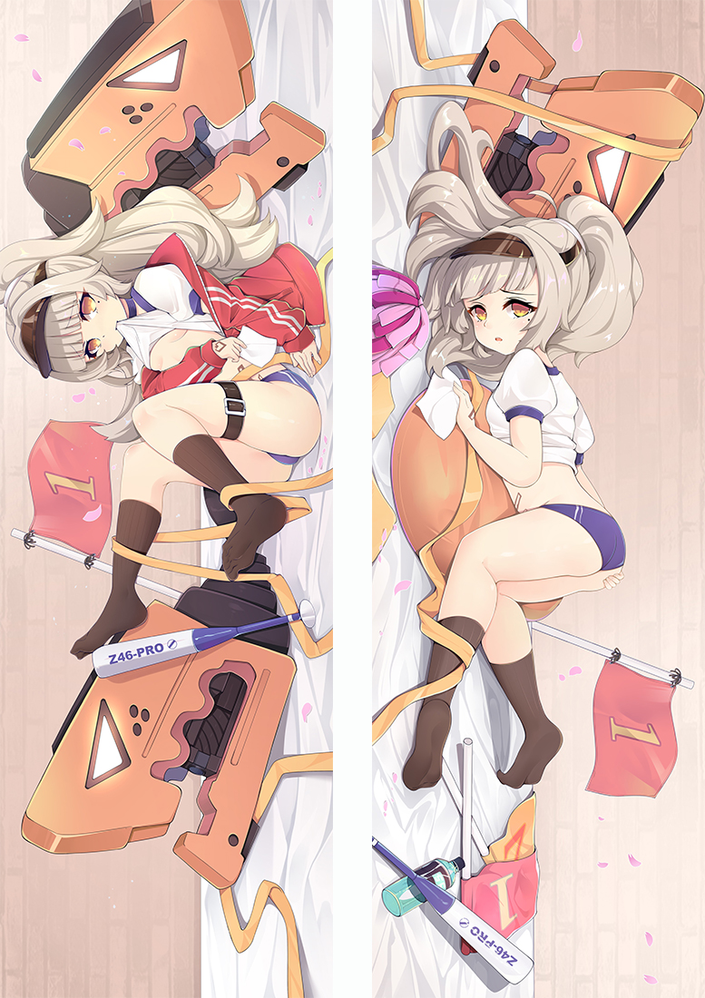 Azur Lane Z46 Anime Dakimakura Japanese Love Body Pillow Cover