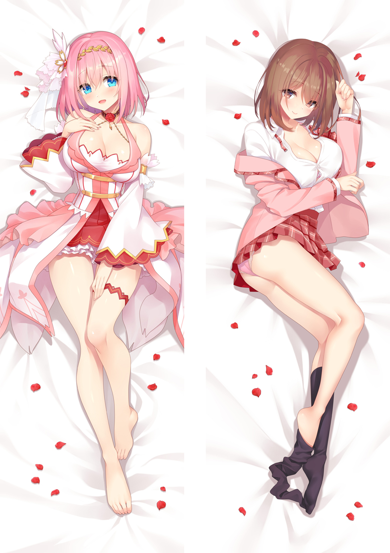 Princess Connect! ReDive Yui Anime Dakimakura Japanese Hugging Body PillowCases