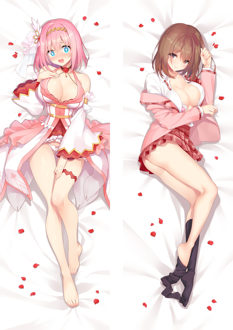 Princess Connect! ReDive Yui Anime Dakimakura Japanese Hugging Body PillowCases