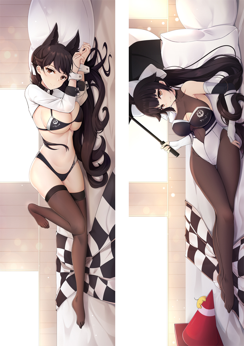 Azur Lane Takao&Atago Racing Suits Anime Dakimakura Japanese Hugging Body PillowCases