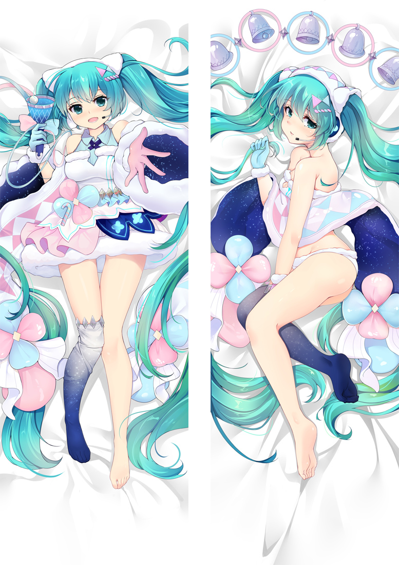 Vocaloid Hatsune Miku MAGICAL MIRAI Anime Dakimakura Japanese Hugging Body PillowCover