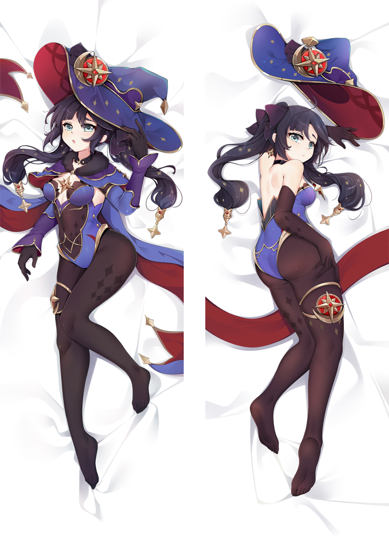 Genshin Impact Mona Anime Dakimakura Japanese Hugging Body PillowCover