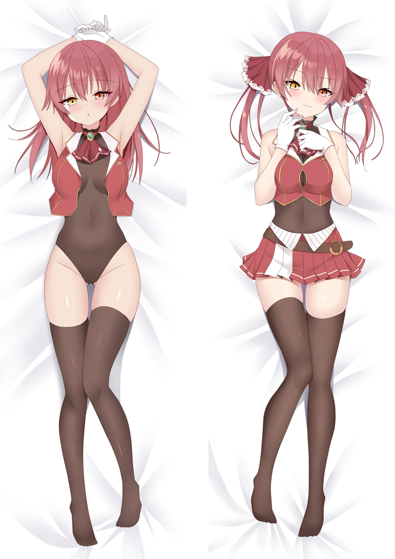 Virtual Youtuber Houshou Marine Anime Dakimakura Japanese Hugging Body PillowCover