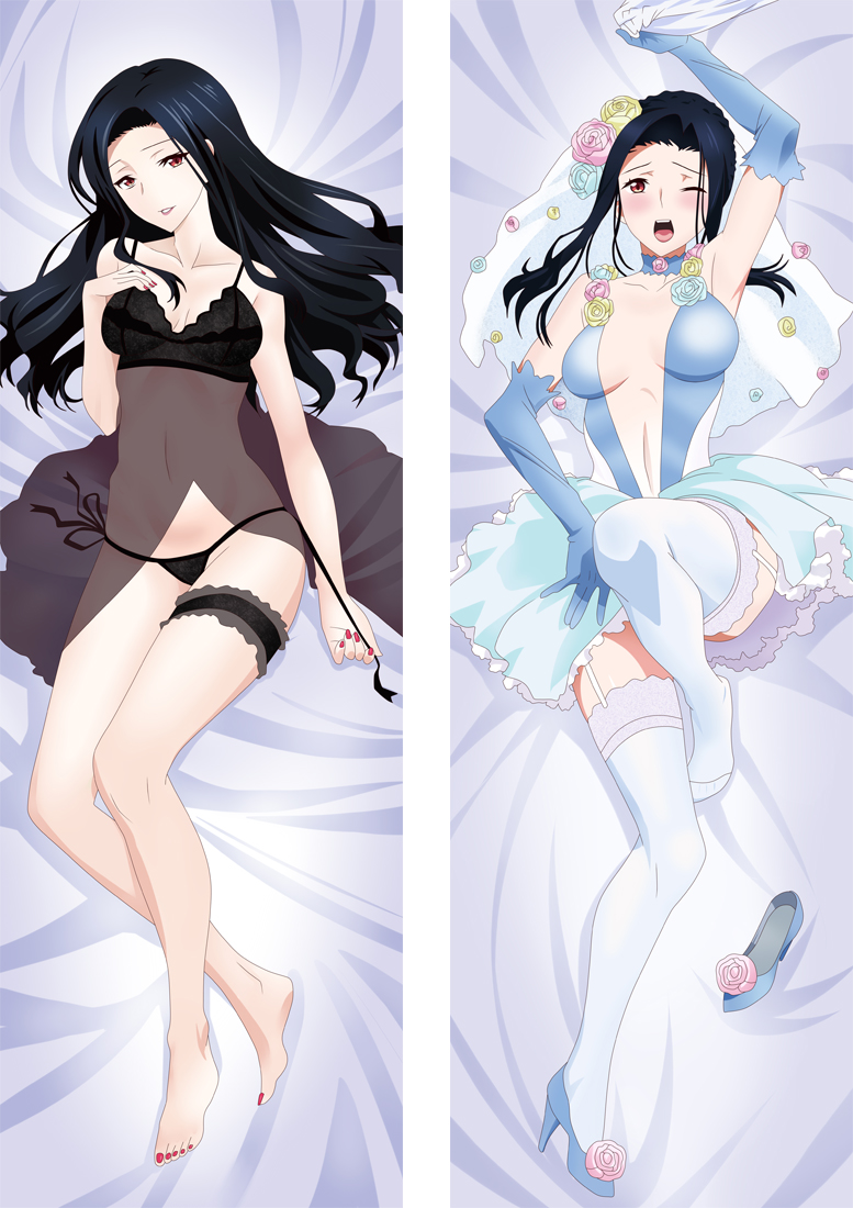 Lord Marksman and Vanadis Shiba Miyuki Anime Dakimakura Japanese Hugging Body PillowCover