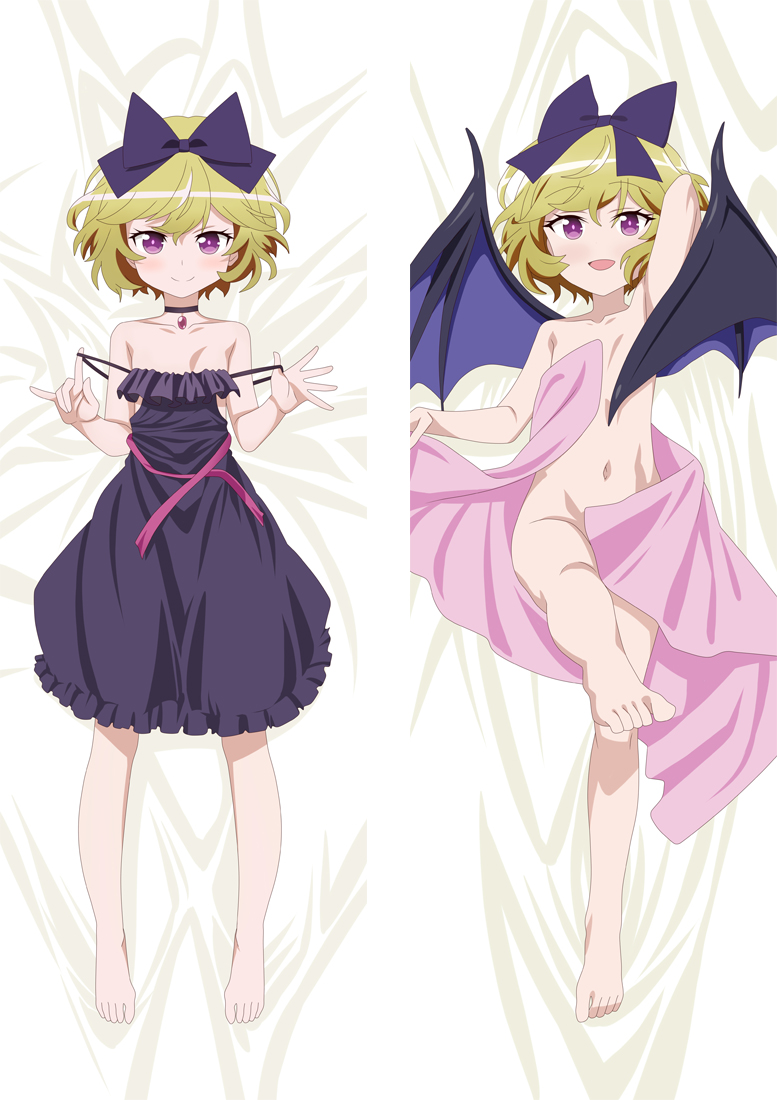 Ms. Vampire who lives in my neighborhood Elly Anime Dakimakura Japanese Hugging Body PillowCover