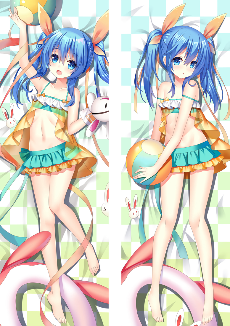 Date A Live Himekawa Yoshino Anime Dakimakura Japanese Hugging Body PillowCover