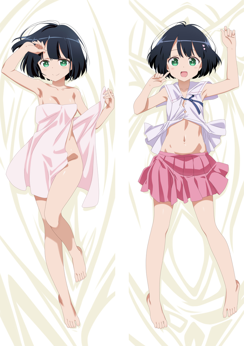 Ms. Vampire who lives in my neighborhood Amano Akari Anime Dakimakura Japanese Hugging Body PillowCover