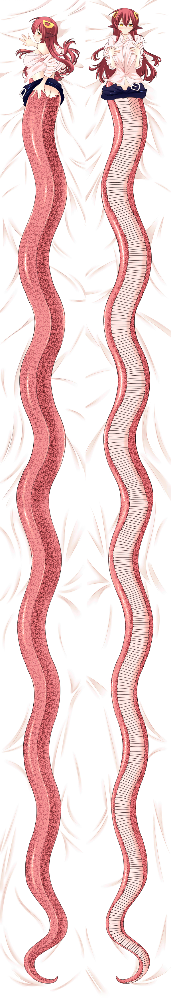 Monster Musume No Iru Nichijou Miia 50x700cm Anime Dakimakura Super Long PillowCover