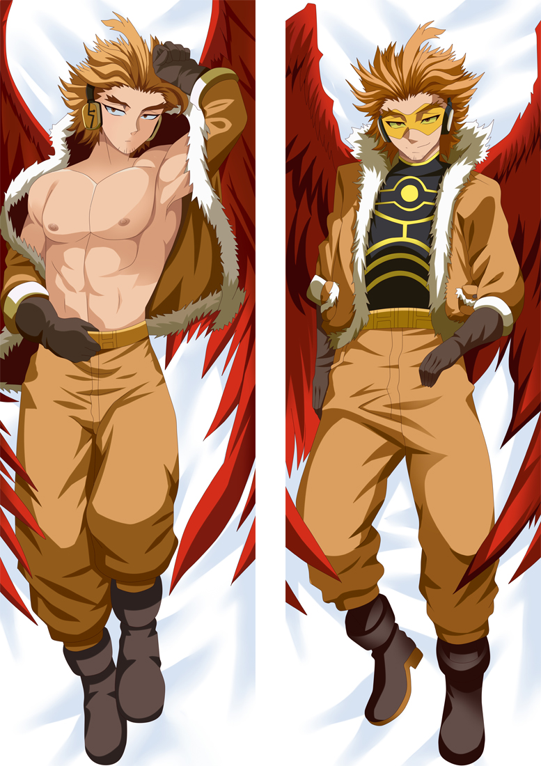 My Hero Academia Hawks Anime Dakimakura Japanese Hugging Body PillowCover