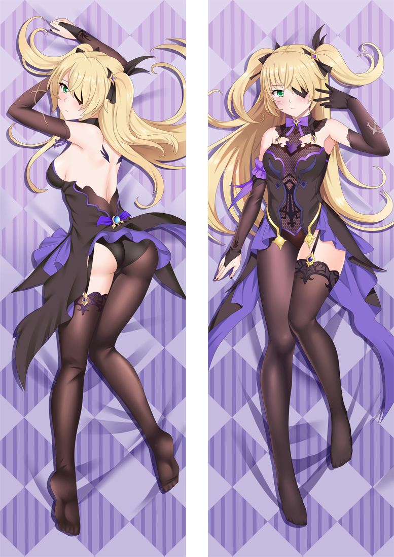 Genshin Impact Fischl Anime Dakimakura Japanese Hugging Body PillowCover