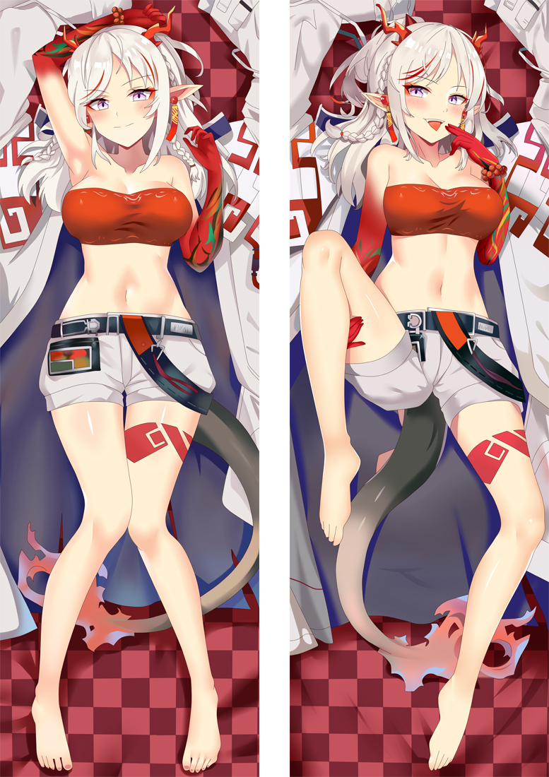 Arknights Nian Anime Dakimakura Japanese Hugging Body PillowCover