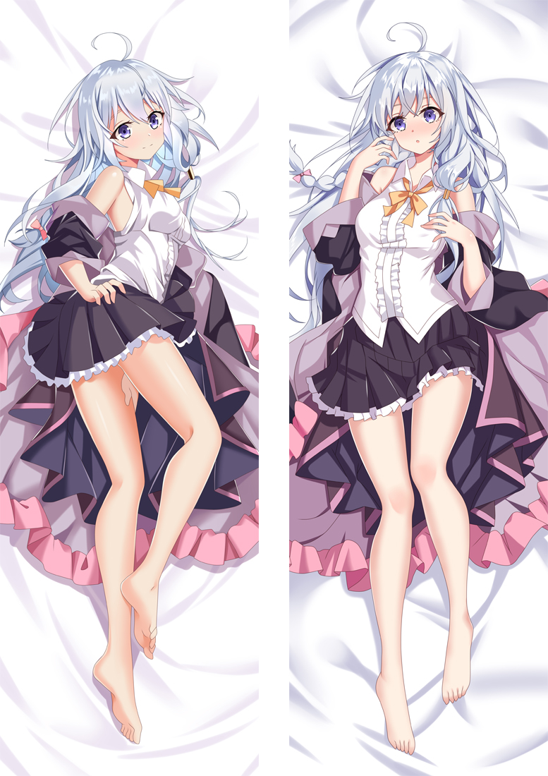 Wandering Witch The Journey of Elaina Anime Dakimakura Japanese Hugging Body PillowCover