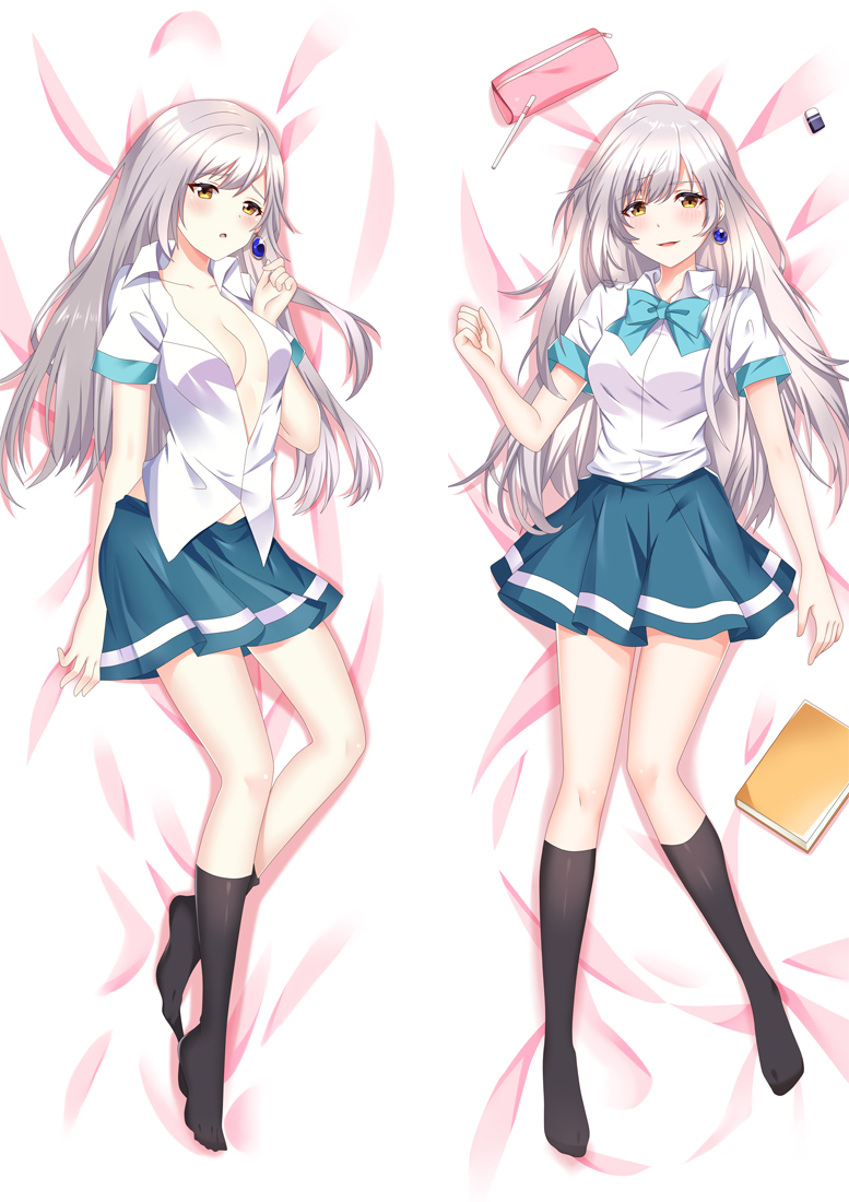 Iroduku The World in Colors Hitomi Tsukishiro Anime Dakimakura Japanese Hugging Body PillowCover