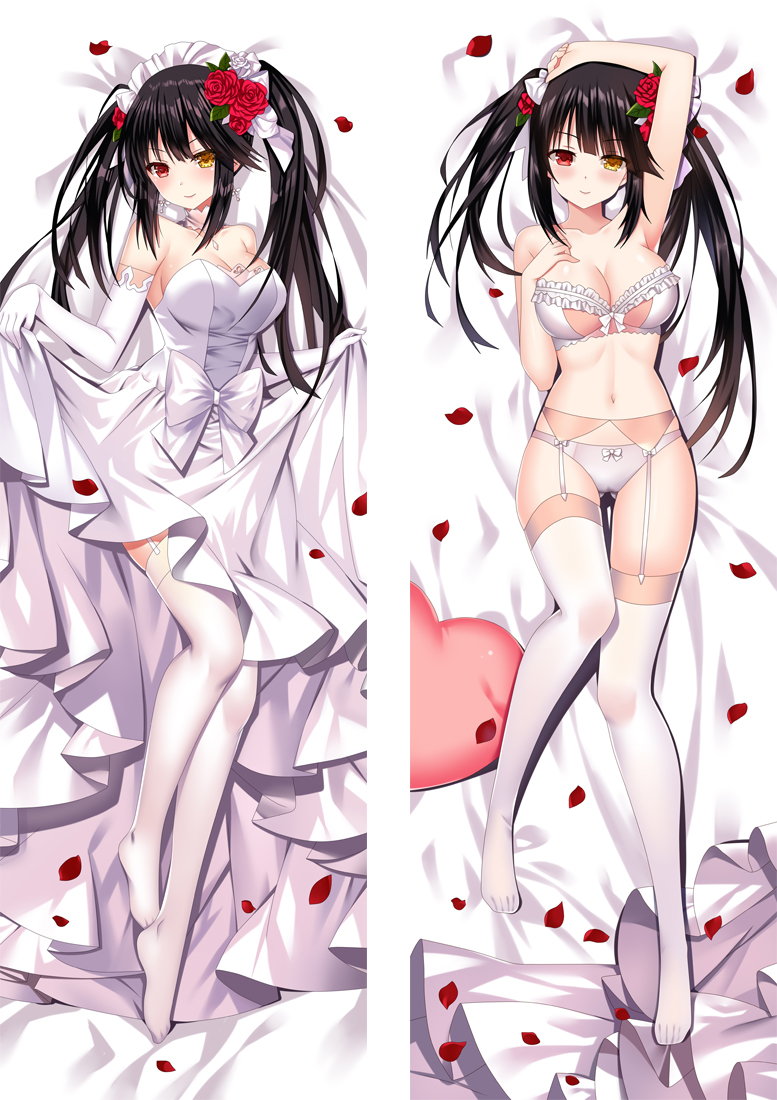 Date A Live Nightmare Anime Dakimakura Japanese Hugging Body PillowCover