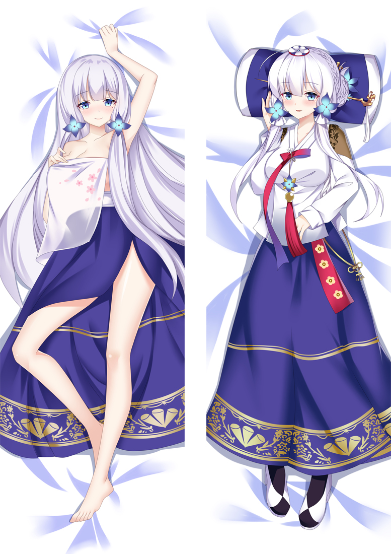 Azur Lane ILLUSTRIOUS Anime Dakimakura Japanese Hugging Body PillowCover