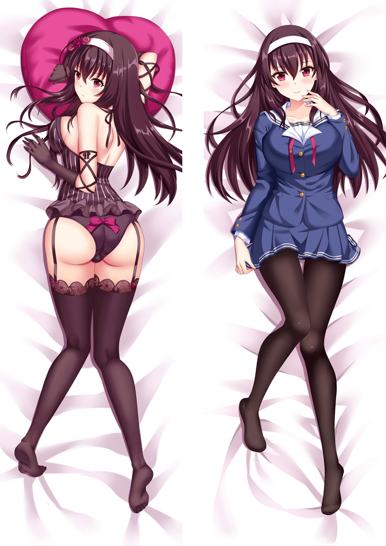 Utaha Kasumigaoka - Saenai Heroine No Sodatekata Dakimakura 3d pillow japanese anime pillowcase