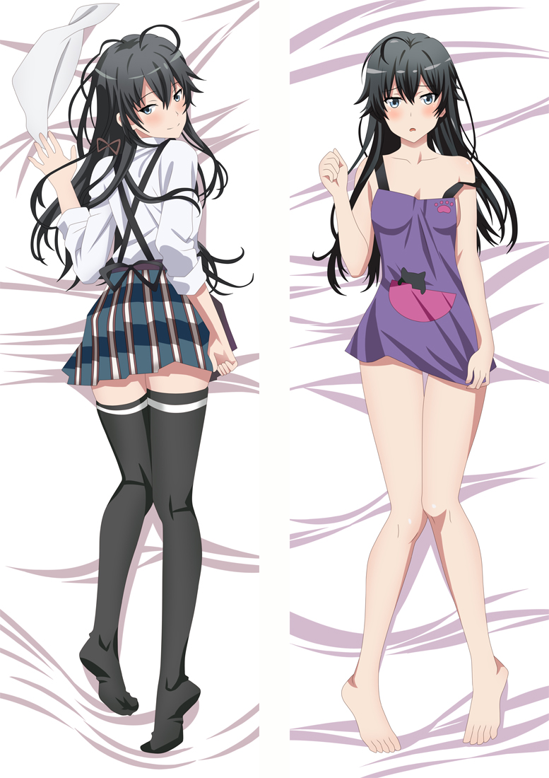 My Youth Romantic Comedy Is Wrong As I Expected Yukinoshita Yukino Dakimakura 3d pillow japanese anime pillowcase