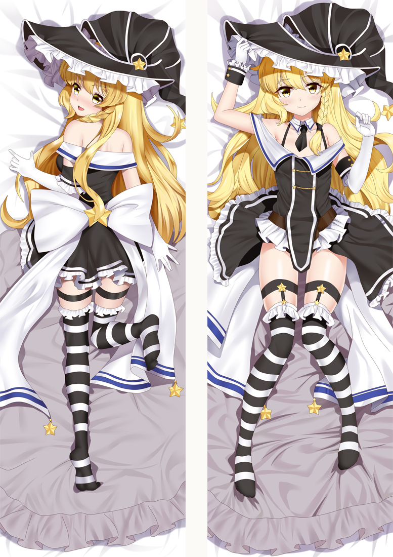 TouHou Project Kirisame Marisa Anime Dakimakura Hugging Body PillowCases