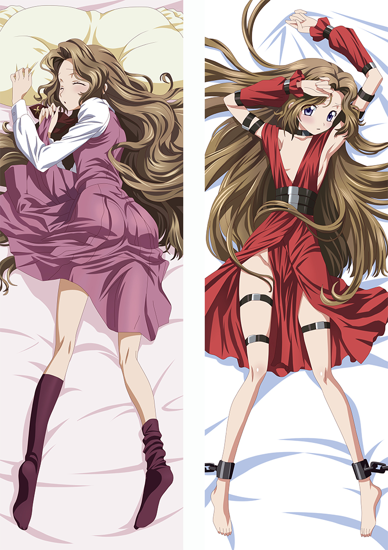 Nunnally Lamperouge CODE GEASS Lelouch of the Rebellion Dakimakura 3d pillow japanese anime pillowcase