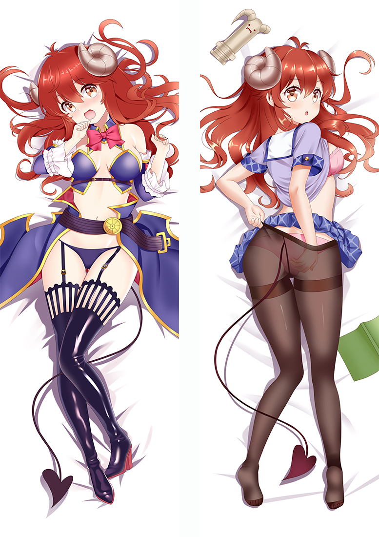 The Demon Girl Next Door Shamiko Shadow Mistress Anime Dakimakura Hugging Body PillowCases