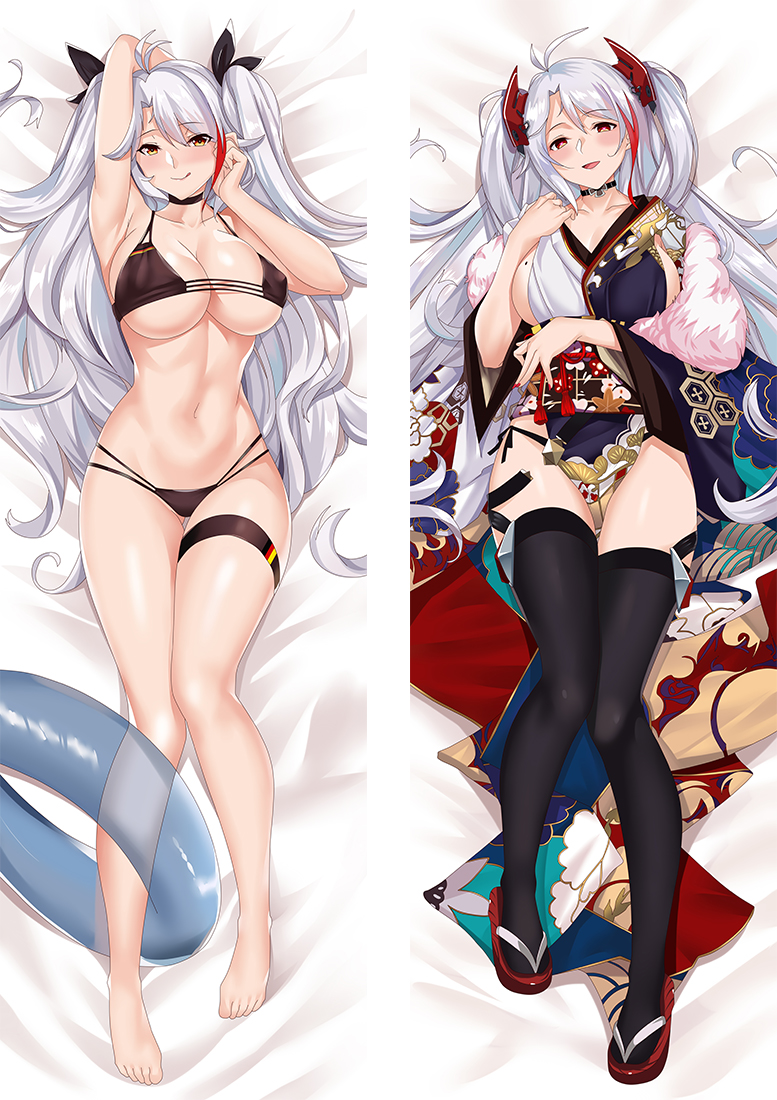 Azur Lane Prinz Eugen Anime Dakimakura Hugging Body PillowCases