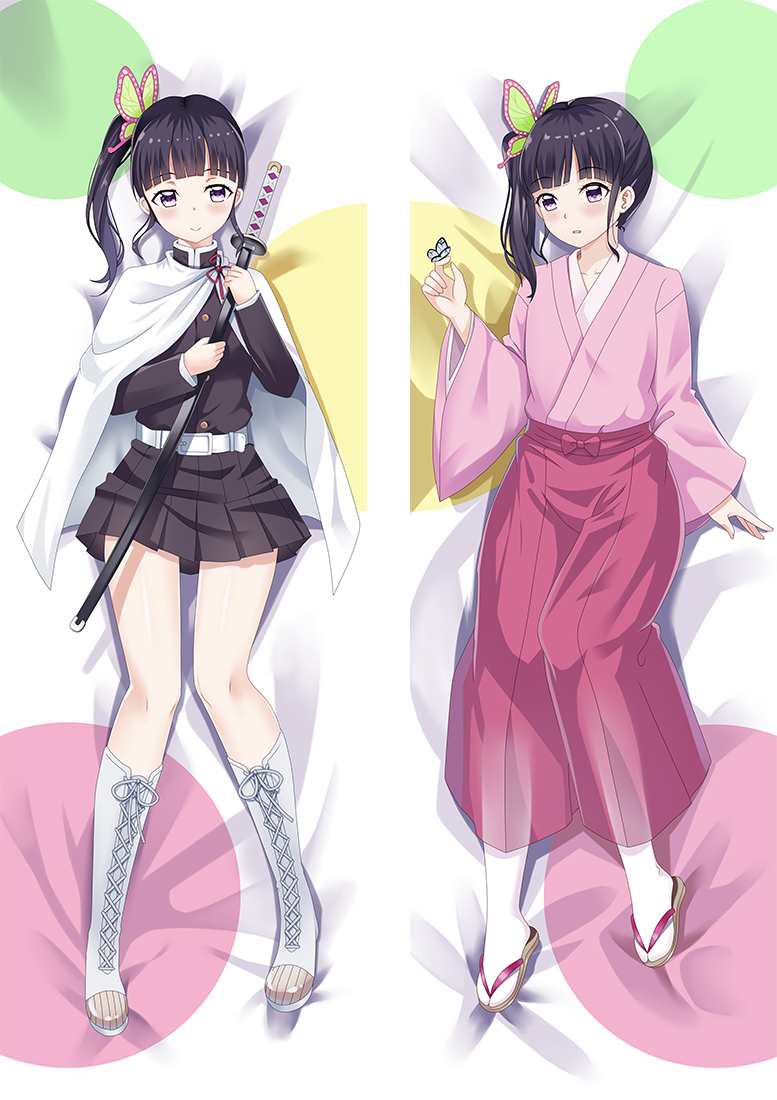 Demon Slayer Kimetsu no Yaiba Tsuyuri Kanao Anime Dakimakura Hugging Body PillowCases