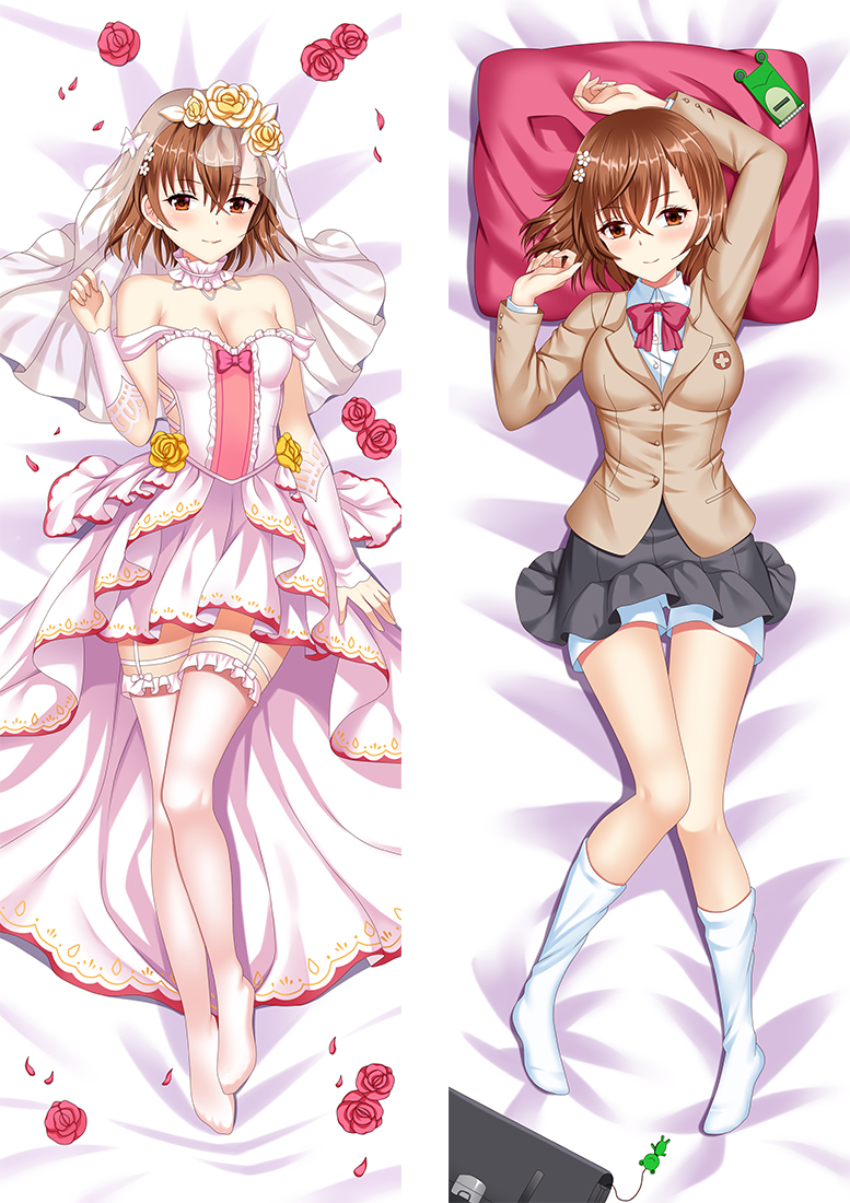 A Certain Scientific Railgun Mikoto Misaka Anime Dakimakura Hugging Body PillowCases