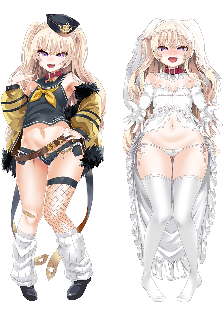 Azur Lane USS Bache (DD-470) Anime Dakimakura Japanese Hugging Body PillowCases