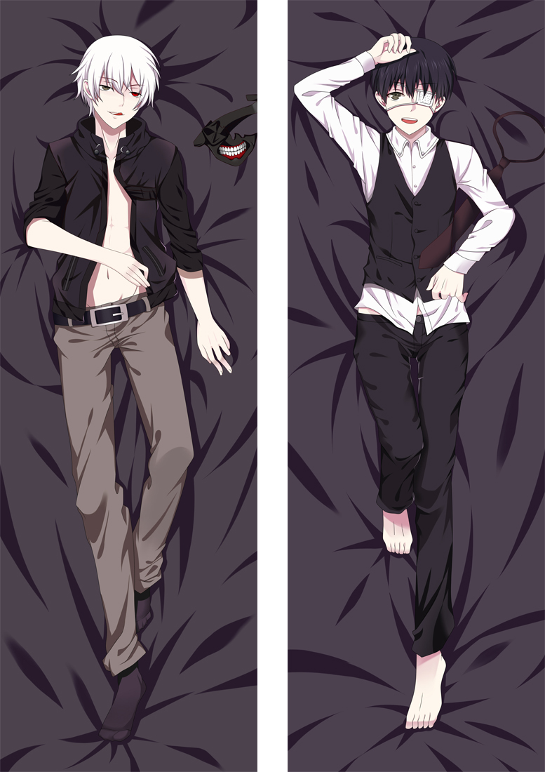 Tokyo Ghoul Ken Kaneki Anime Dakimakura Japanese Hugging Body PillowCases