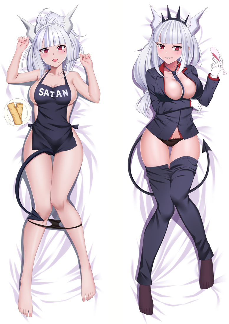 Helltaker Lucifer Anime Dakimakura Japanese Hugging Body PillowCases