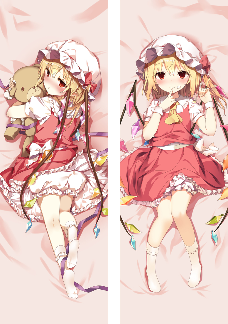 TouHou Project Flandre Scarlet Anime Dakimakura Japanese Hugging Body PillowCases