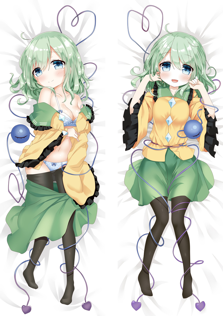 Touhou Project Komeiji Koishi Anime Dakimakura Japanese Hugging Body PillowCases