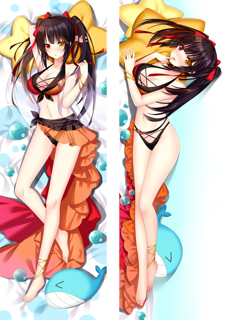 Tokisaki Kurumi Date A Live Full body waifu japanese anime pillowcases