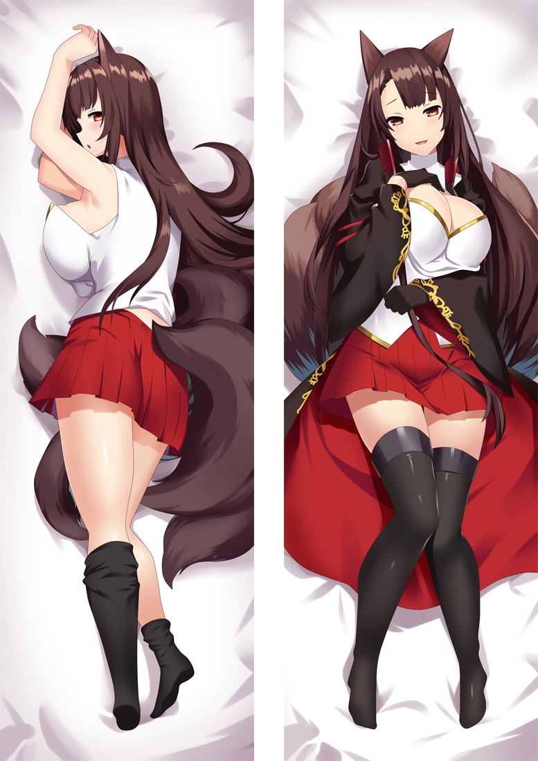 Azur Lane Akagi Full body waifu japanese anime pillowcases