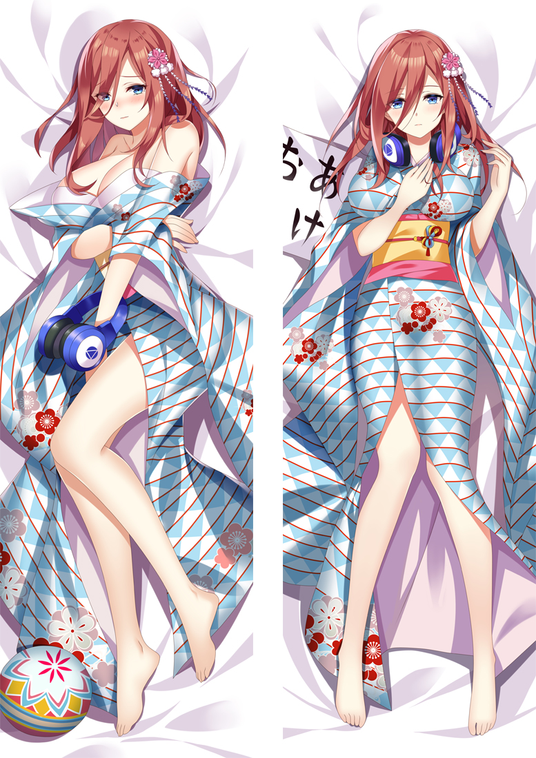 The Quintessential Quintuplets Nakano Miku Full body waifu japanese anime pillowcases