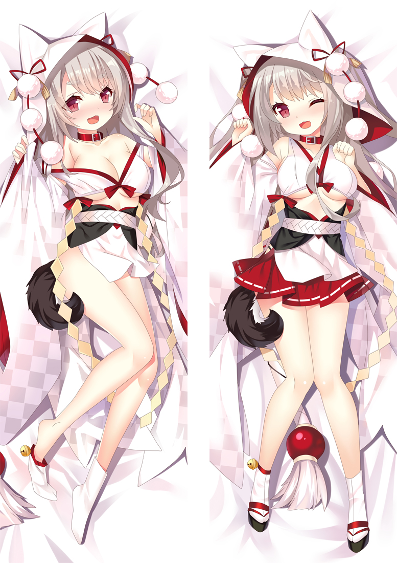 Azur Lane Yudachi Anime Dakimakura Japanese Hugging Body PillowCover