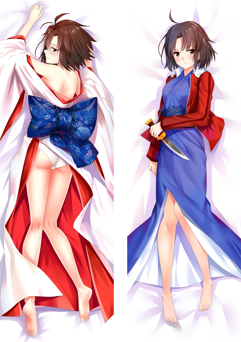 The Garden of Sinners Ryougi Shiki Anime Dakimakura Japanese Hugging Body PillowCover