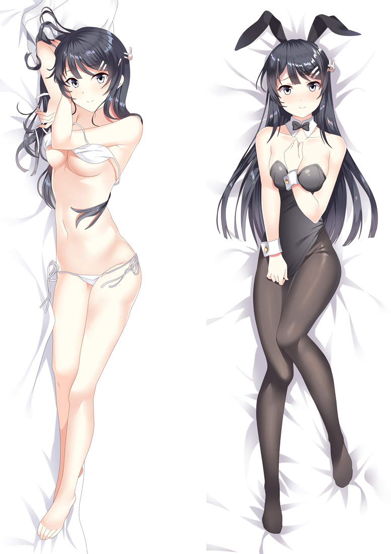 Rascal Does Not Dream of Bunny Girl Senpai Anime Dakimakura Japanese Hugging Body PillowCover