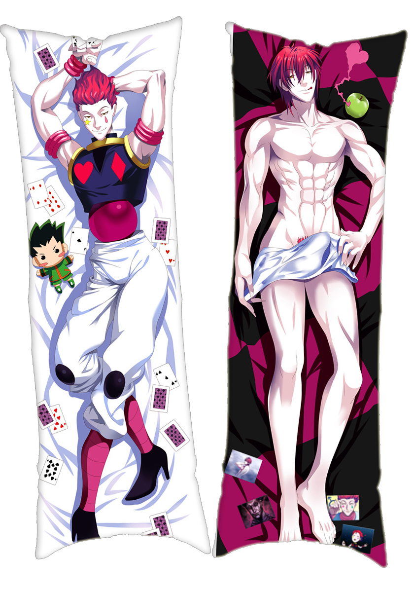 (2-4days delivery)Hisoka Hunter X Hunter Male 150x50cm(59in x 19.6in)Peach Skin Pillowcase