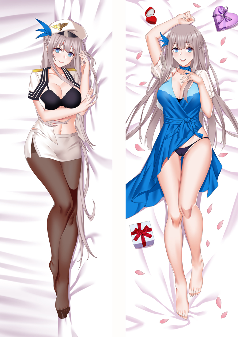 Warship Girls Lexington Anime Dakimakura Hugging Body PillowCases