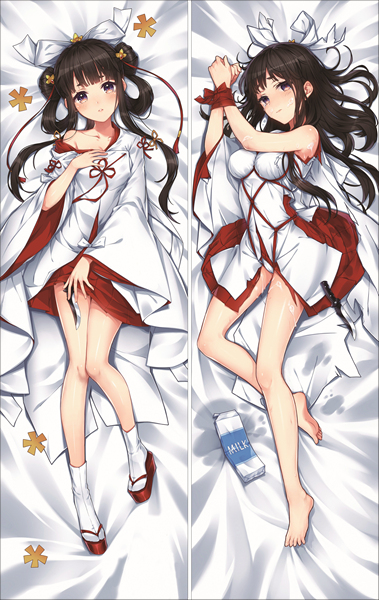 Girl Cafe Gun Chikuri Kikuri Dakimakura 3d pillow japanese anime pillowcase