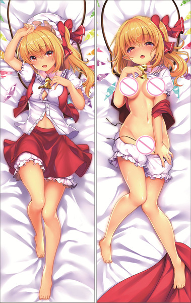 Touhou Project Flandre Scarlet Dakimakura 3d pillow japanese anime pillowcase