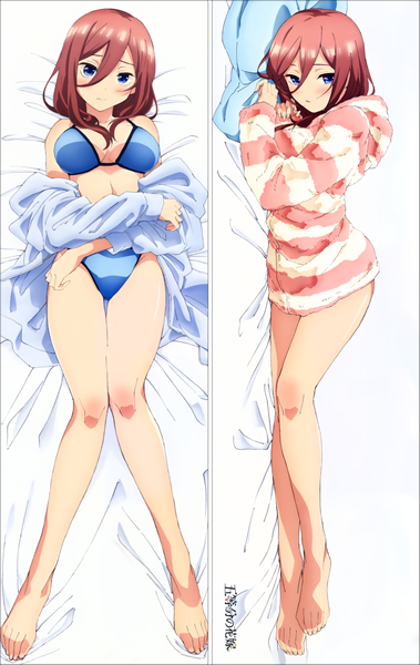 Nakano Miku The Quintessential Quintuplets Dakimakura 3d pillow japanese anime pillowcase